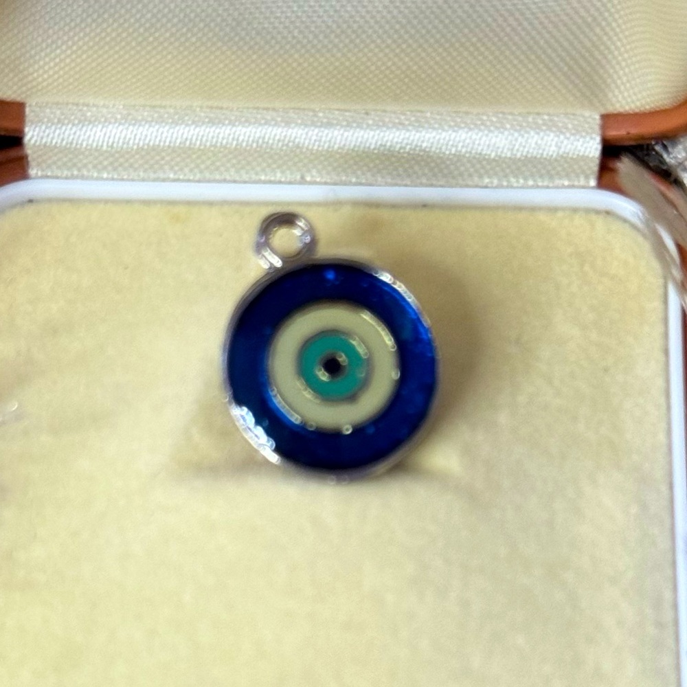 Greek eye pendant